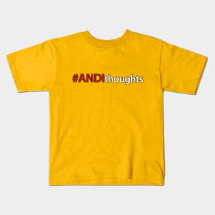 ANDI Thoughts & Marsfall Logo (2-Sided) Kids T-Shirt